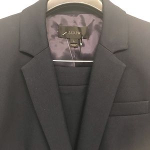J Crew size 2 suit- jacket & skirt